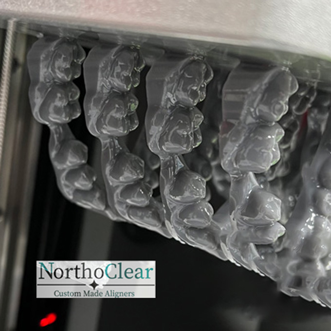  NorthoClear aligners - everything made in-house